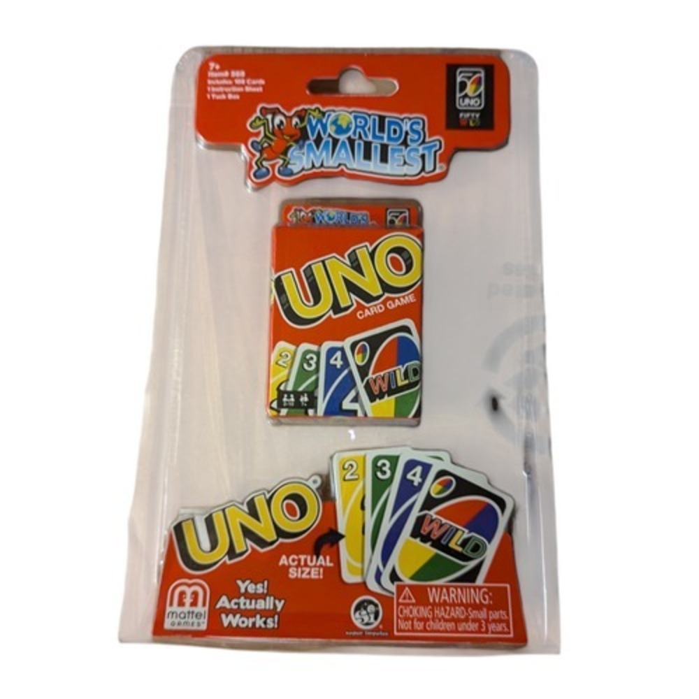 2021 Super Impulse World's Smallest Uno Mini Game